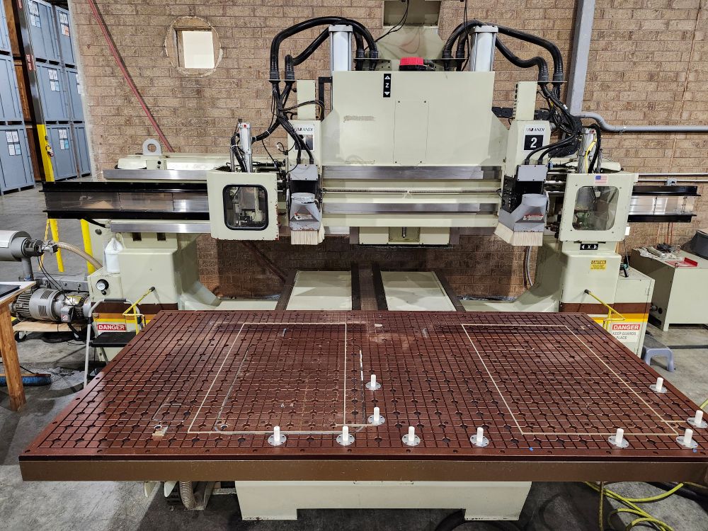 Dual spindle Anderson CNC router